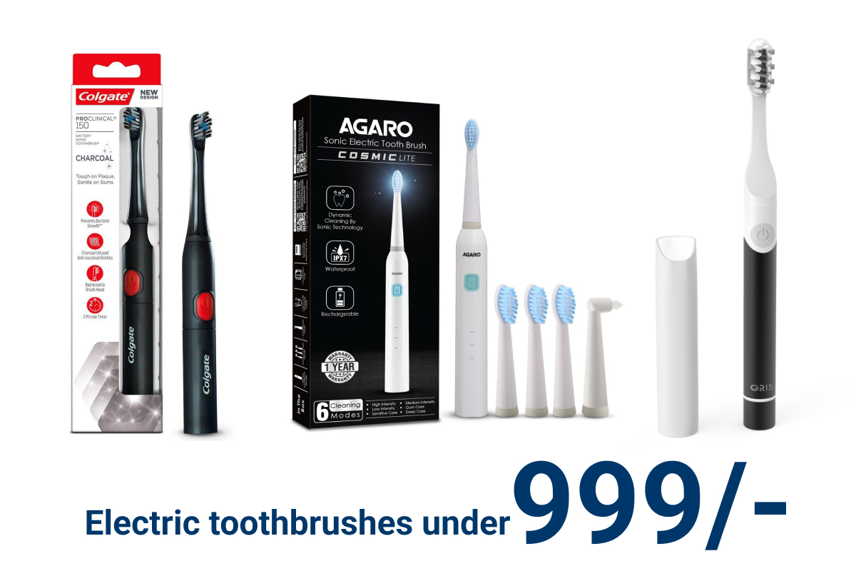 Top 3 Sonic Electric toothbrushes under 999 scanO formerly